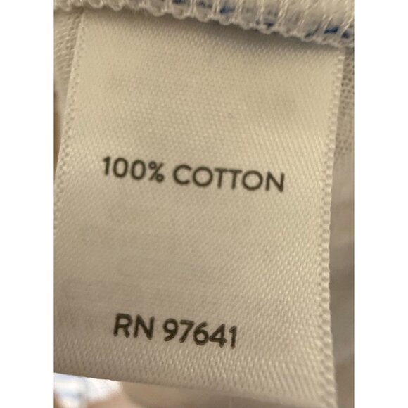 J.Jill 100% Cotton Blue White Striped Sundress Size 4X Tiered Maxi Dress Boho‎ - Picture 5 of 7